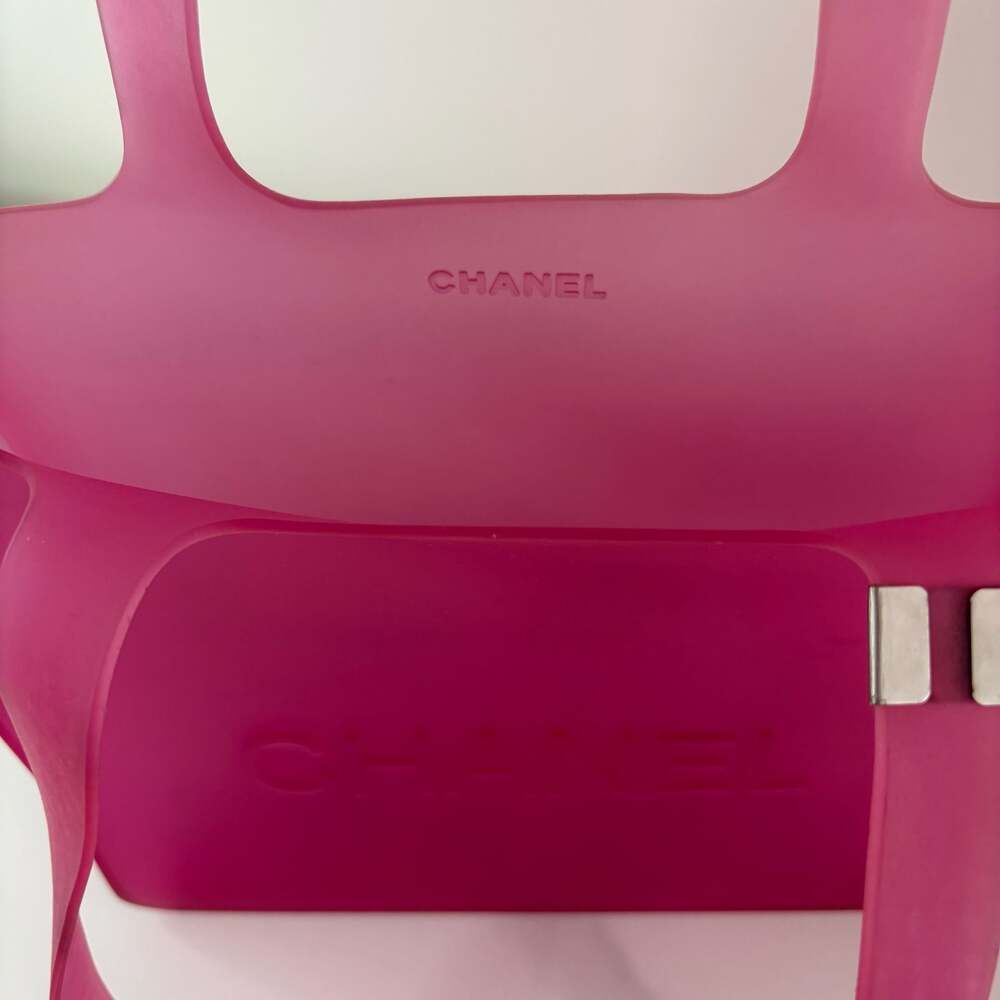 Chanel Pink Jelly Tote Bag - Picture 8 of 12